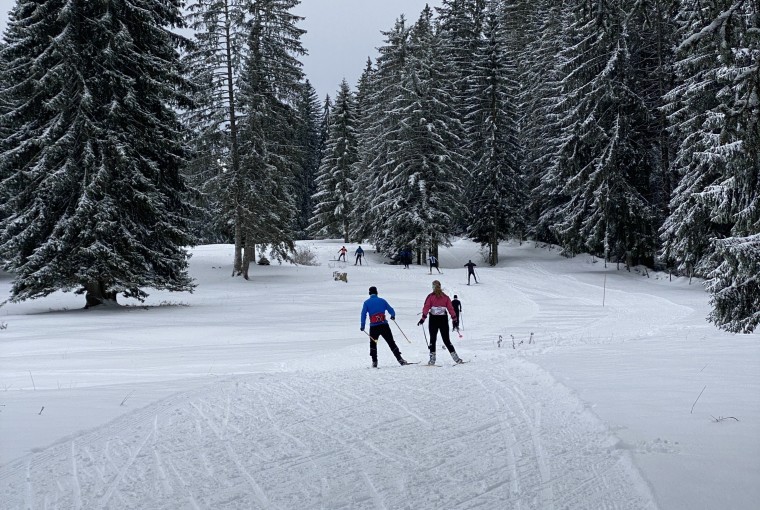 sport hiver près de nancray