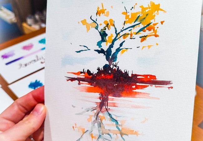 ateliers aquarelle Nancray, Doubs